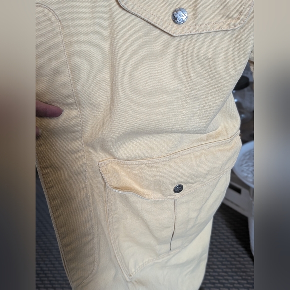 m julian adventures santa fe collection long yellow cotton duster - Picture 8 of 16